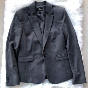 Worthington jacket blazer suit Sz 6 gray